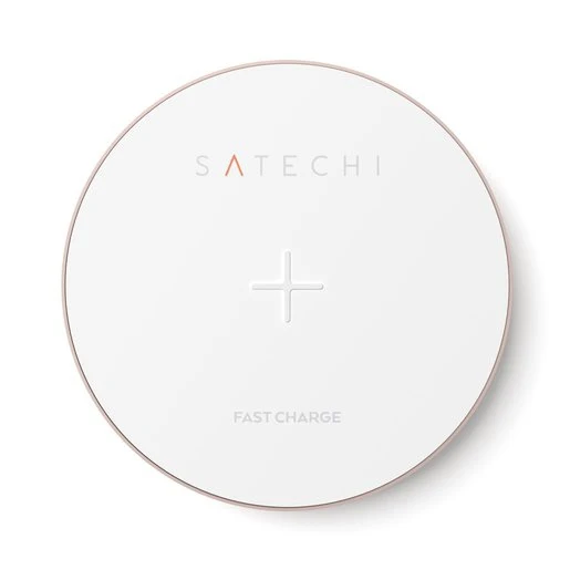 Беспроводное зарядное устройство Satechi Aluminum Wireless Charger Rose Gold|Зарядные устройства| |