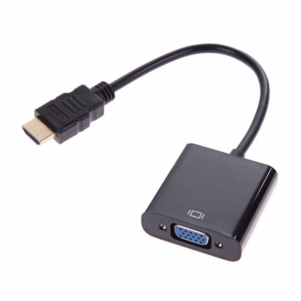 EDAL Micro Mini HDMI Мужской к VGA Женский без с аудио кабель-адаптер 3 в 1