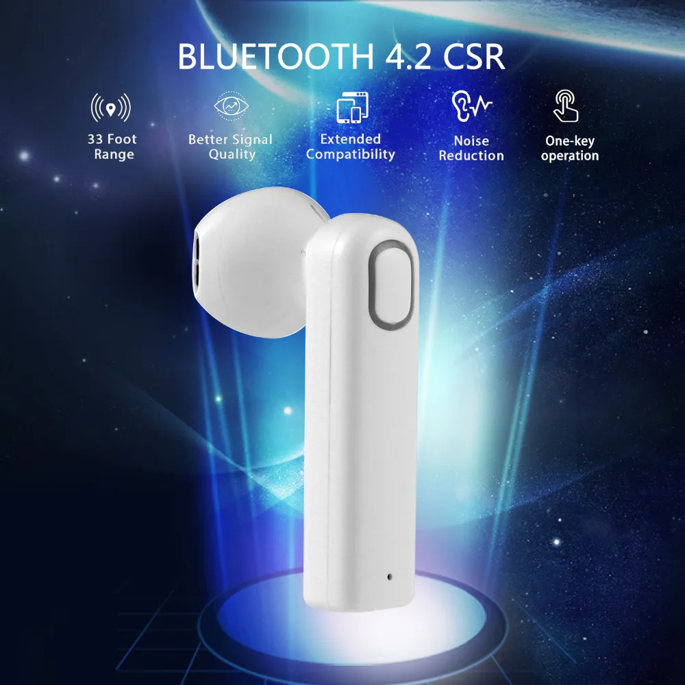 Bluetooth наушники Беспроводные спортивные наушники мини наушники-вкладыши наушники наушник устойчивое с зарядным устройством для Xiaomi