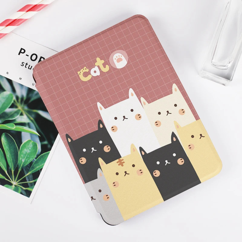 

For Amazon Kindle Paperwhite 4 2018 10th Generation Case Cover Ultra Slim Smart Folio Magnetic for Capa Kindle Paperwhite 4+Pen