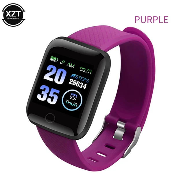 116 Plus Smart Watch Wristband Sports Fitness Blood Pressure Heart Rate Call Message Reminder Pedometer D13 Watch USB Charging - Image 4