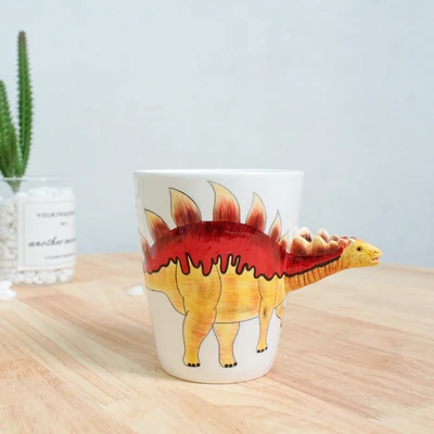 300 мл шнауцер собака кофейная чашка tazas de ceramica creativas забавные животные кружки с динозаврами 3D мультфильм Подарочная чашка Милая кружка собака - Цвет: 14