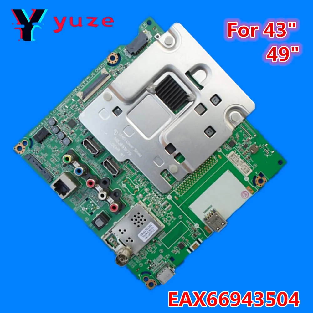 Placa Principal Eax66943504 1.0 Placa Mãe para lg 43uh6100-cb 49lg61ch-ck 49uh6100-cb 49uh610v 49uh603v 43uh620v 43uh610v-zb tv