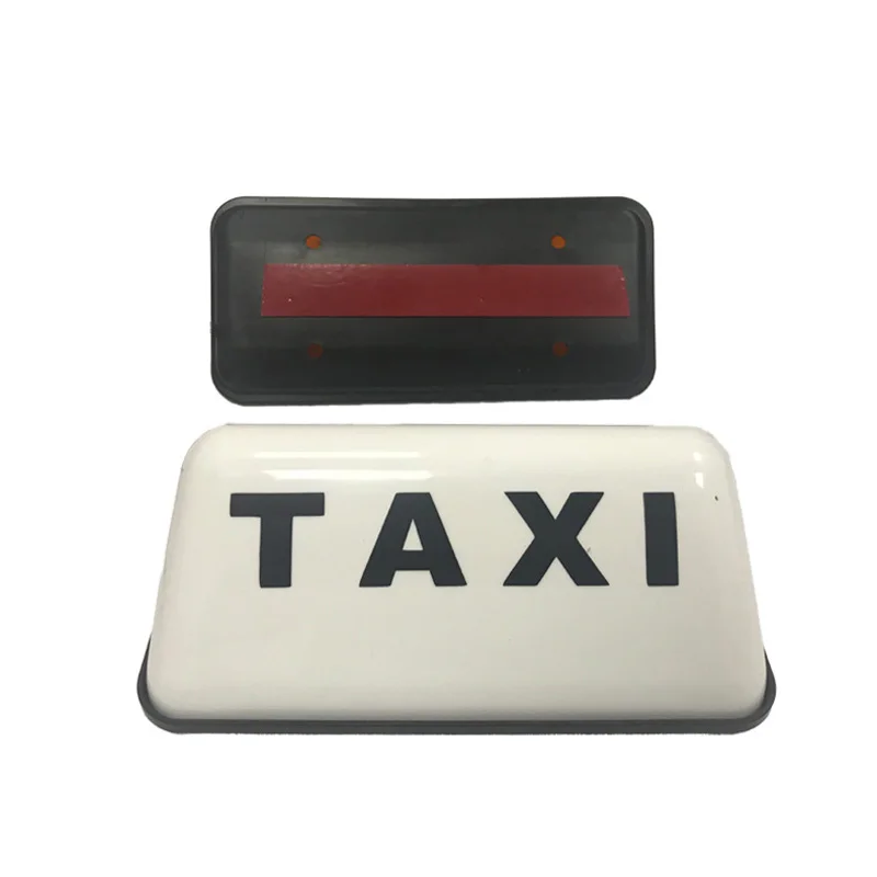 12V COB Light Universal Yellow Base Car Sign Lamp High Quality New Fashion Taxi Sign Cab Roof Top Topper Adhesive Car Sign Lamp