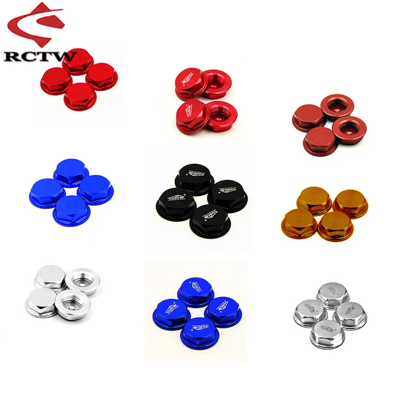 Колпачок с гайкой из сплава для 1/5 HPI Rofun Rovan BAJA 5B 5T 5SC King Motor Truck Запасные детали