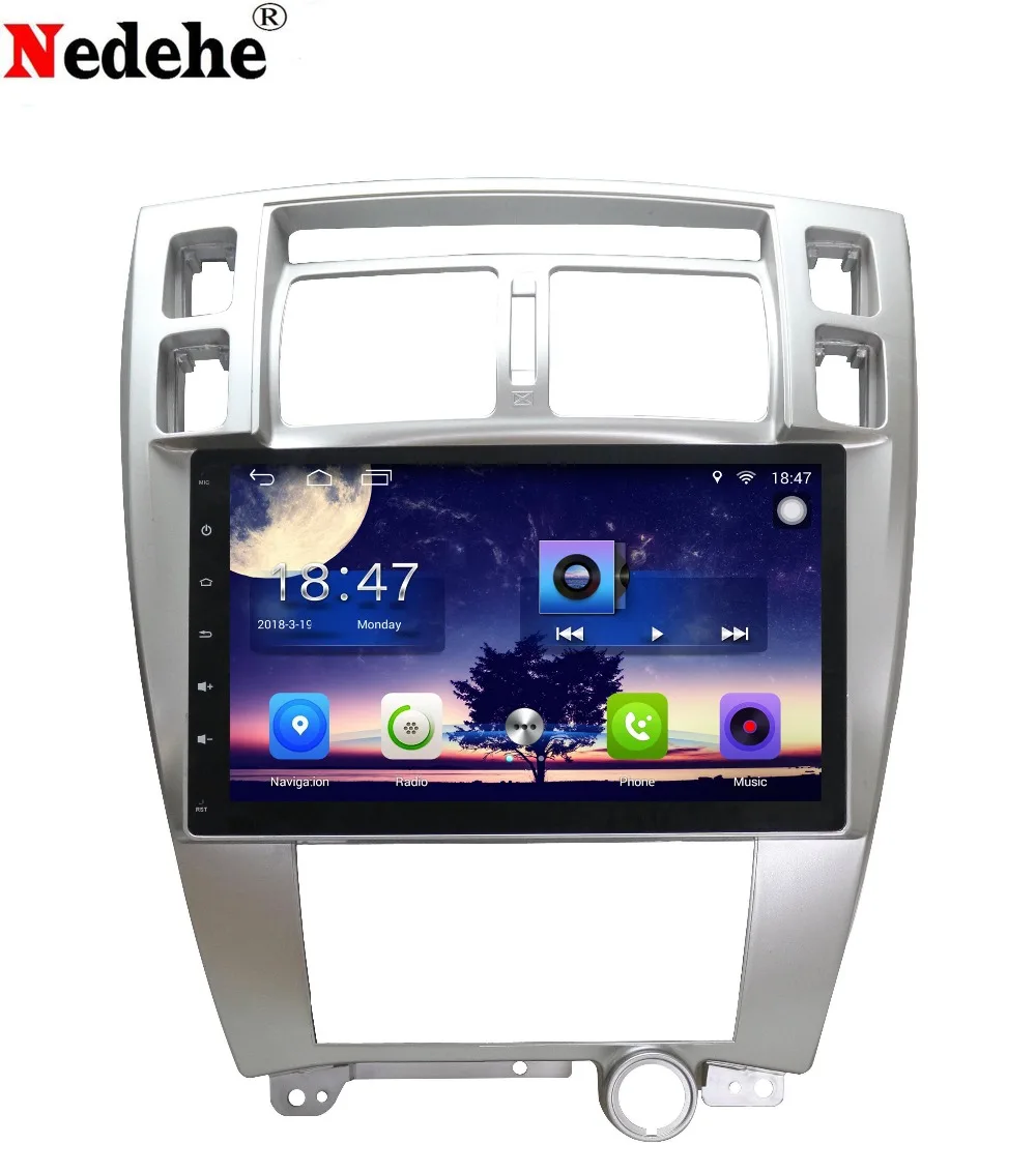 Nedehe 10 1 дюймов четырехъядерный Android 8 0 автомобильное радио для Hyundai Tucson 2006 2008 2009 2010