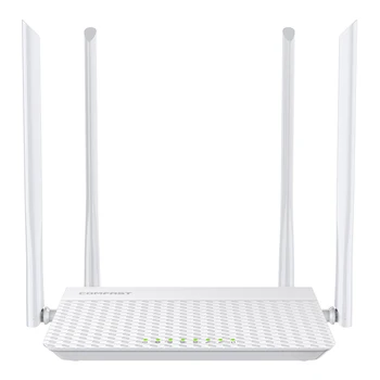 

COMFAST 1200Mbps Dual-Band WiFi Router 2.4/5GHz Gigabit Wireless Receiver Repeater with 4x High Gain Antennas US EU Plug