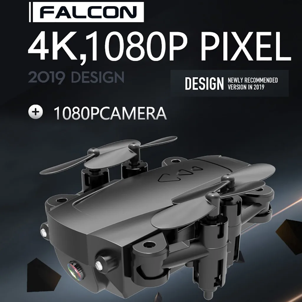 H16 2,4G 4K HD камера Квадрокоптер WiFi fpv высота удержания Складной Микро Карманный Дрон с селфи Квадрокоптер дети игрушки Jouets# J