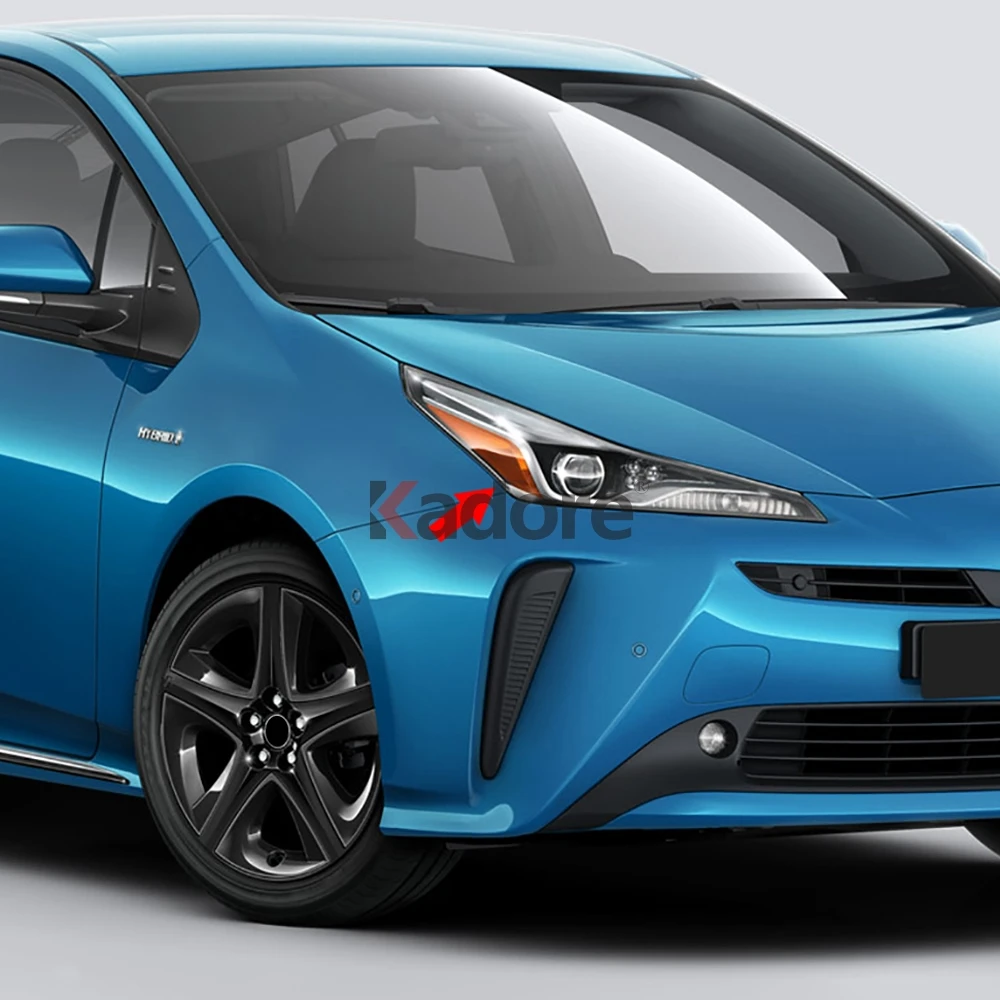 Для Toyota Prius хэтчбек Хромированная фара переднего бампера накладка на фары авто аксессуары для стайлинга автомобилей