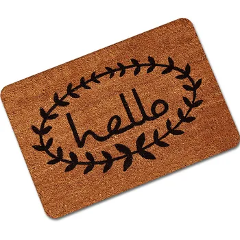 

Hello Letters Printed Door Mats Outdoor Welcome Doormats Rubber Kitchen Mat Carpet for Living Room Bedroom Rugs Tapete alfombra