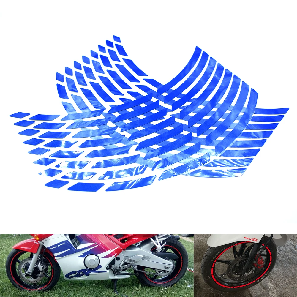 Bicycle Motorcycle Car Universal Night Driving Reflective Tape Outline Super Sticker For SUZUKI GSXR 600/750 GSX-R K4 K5 | Автомобили и