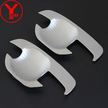 

chrome door handle bowl covers insert For Toyota hilux FORTUNER SW4 vigo innova 2008-2014 ABS car parts auto accessories YCSUNZ