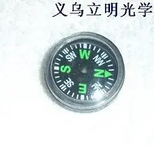 20 мм компас пластиковые наружные аксессуары металлический ключ альпинистская Пряжка за компасом