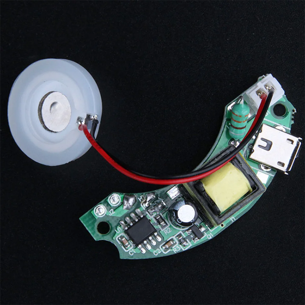 USB мини увлажнитель DIY наборы тумана+ Драйвер печатной платы Fogger распылитель пленки распылитель лист мини Осциллирующий туман сделать