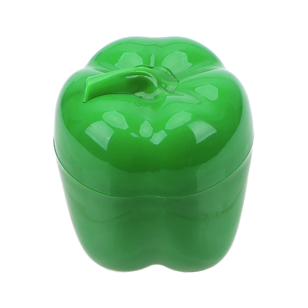 Green Pepper HILIFE коробка для хранения из пластика для лука помидоры чеснока лимон зеленый перец зерна сортировочный контейнер для овощей - Цвет: Green Pepper