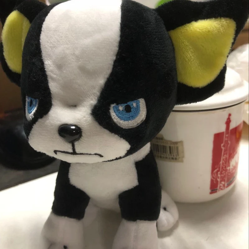 Anime JOJO BIZARRE ADVENTURE Dog IGGY Plush Toy Stuffed Doll Cute Mascot Cosplay Prop Collection Dolls PP Stuffed Toy