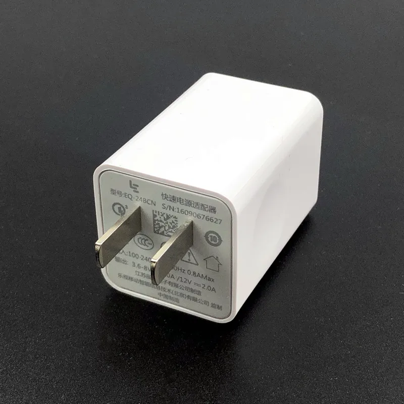 Letv быстрое зарядное устройство 12 v/2A QC3.0 Быстрая Зарядка адаптер для LE 1/1 S/1 Pro/2/Air 2/Pro/Max 2/Pro 3 мобильного телефона