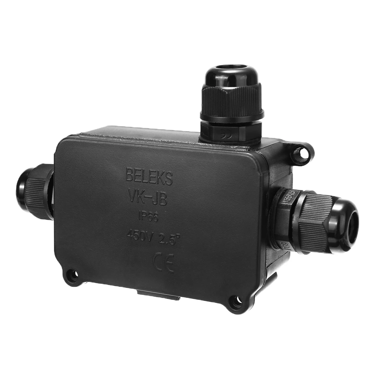 3 способ оптического кабеля разъема Box 450V Водонепроницаемый IP66 коробка для распределиления электричества для фонарь для наружного освещения расходные материалы
