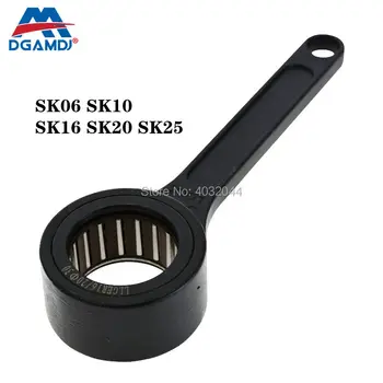 

SK10 SK16 GER20 25 32 Vise Hand Bearing Ball Wrench for Computer Controlled Machine Tool Chuck No Noise Around With Switch