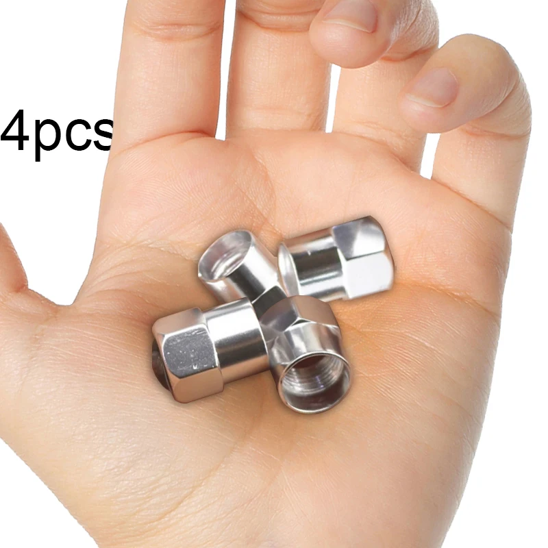 Car Tire Valve Stem Cap Bolt-in Aluminum Valve Caps Car Styling for Toyotas Accessories Corolla Highlander Camry FJ RAV4 Cruiser