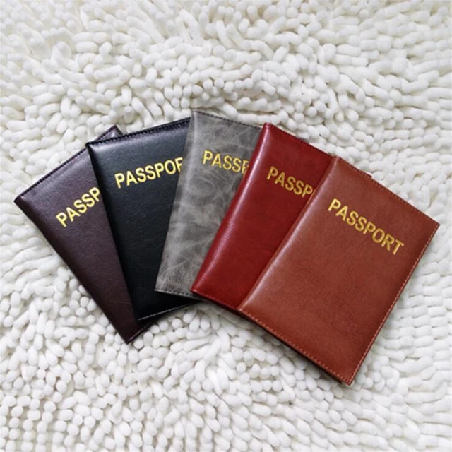 Personality Marble Pattern Passport Case, Multifunctional Pu