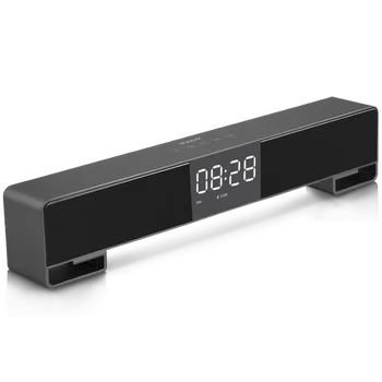 

Bluetooth Speaker 3d Wirelessportable Small Alarm Clock Smart Illuminated Table Alarm Clock Unique Living Room Decoration II50NZ