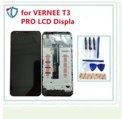5.5 inch VERNEE T3 PRO LCD Display+Touch Screen 100% Original Tested Digitizer Glass Panel Replacement For | Мобильные телефоны и