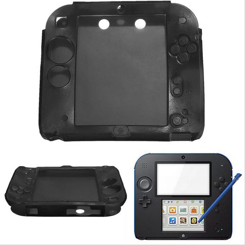 Для игровой консоли nintendo 2DS защита кожи оболочка протектор ультра тонкий мягкий из силиконового геля, защитный чехол