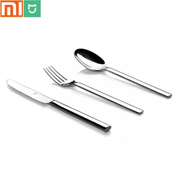 

Xiaomi Mijia Stainless Steel Cutlery Set, Knife, Fork, Spoon, Multi-purpose Tableware, Restaurant, Home Kitchenware