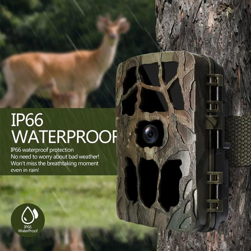 

H982 12MP 1080P Hunting Camera 0.6S Motion Fast Trigger Digital Infrared Trail Cam Night Vision Wild Camera Photo Traps Game