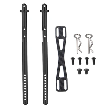 

Alloy & Carbon Rear Body Post Mount with Clip for Axial SCX10 II 90046 RC Crawler
