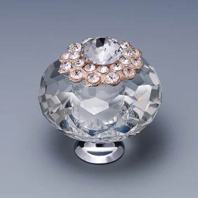 2Pcs free shipping crystal knob Round cupboard pulls Arcylic Dresser knob Crystal Round Knob |Arcylic Dresser Knob|Glass Cupboard pulls 