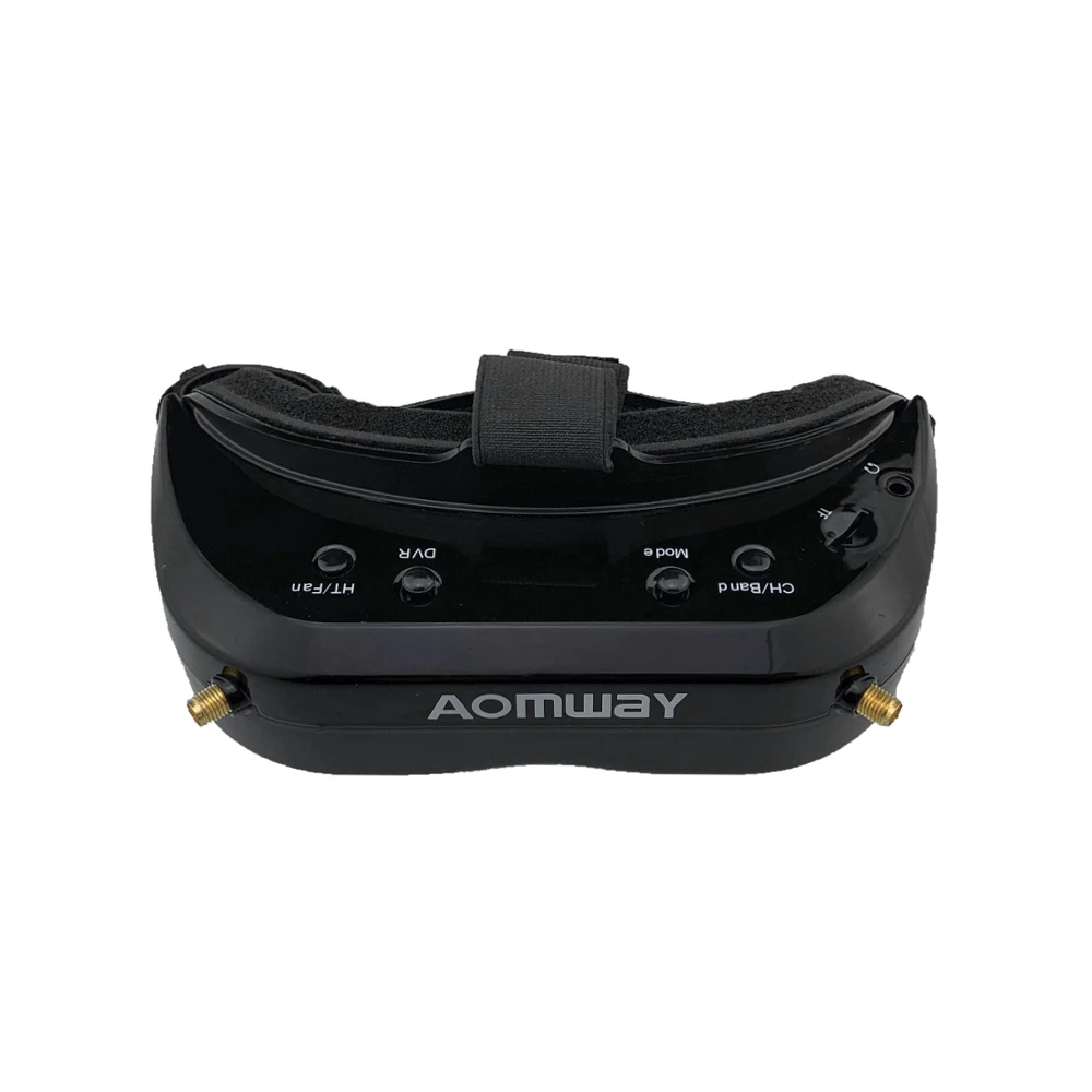 Новинка Aomway Commander Goggles V1S 2D 3D 64CH 5,8G FPV видео гарнитура Поддержка HDMI 720p DVR головной трекер вместо V1 v2