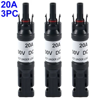 

UL94-V0 Diode Connector Waterproof 10A/15A/20A Photovoltaic Replaces 3pcs