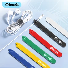 Elough – enrouleur de câble USB, organisateur, finition de harnais à domicile, gestion de câbles fixes, alimentation PC, écouteurs, attache de fils