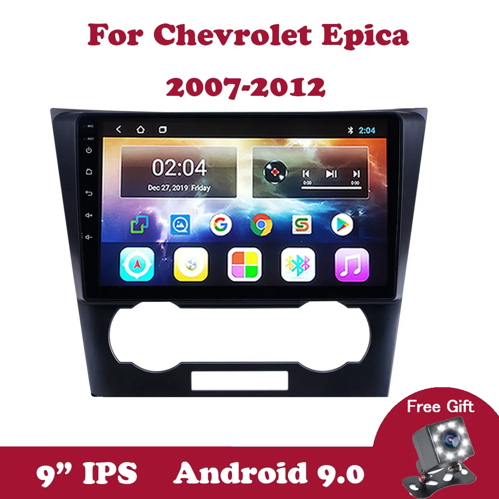 

Android 9.0 IPS Car Radio For Chevrolet Epica 2007 2008 2009 2010 2011 2012 Quad-Core GPS Navigation Support Canbus Carplay DVB