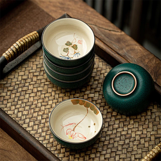 Japanese Kiln Glaze Blue Tea Set – Japanese Oni Masks