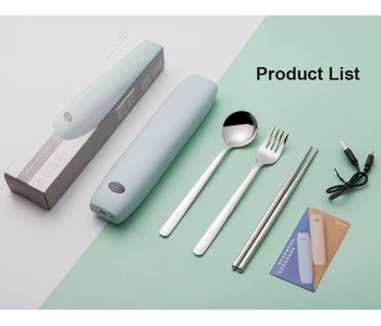 

Stainless Steel Tableware Set Household Portable Dinnerware With Box Outdoor Travel Kitchen Fork Spoon Chopsticks Dinner Set