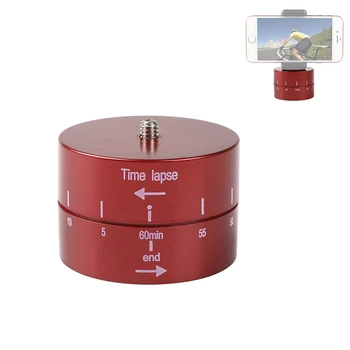 

Go Pro Accessories 360 Degree Rotation Automatic 60min Timer Time Lapse for Go Pro 8 7/6/5/4/ 3/2/1 Smartphones Iphone7 X Redmi7