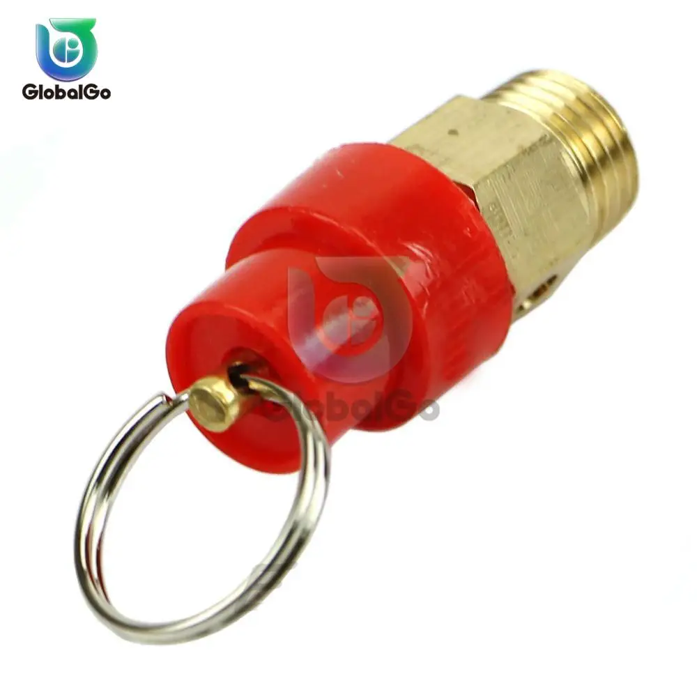 

1/4'' Air Compressor Safety Release Relief Valve Connector Air Gas Pressure Relief Regulator 1KG 3KG 4KG 5KG 6KG 7KG 8KG 10KG