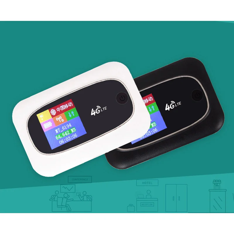 Портативный Мобильный Hotspot MiFi 4G LTE 300 Мбит/с беспроводной Wifi роутер SIM