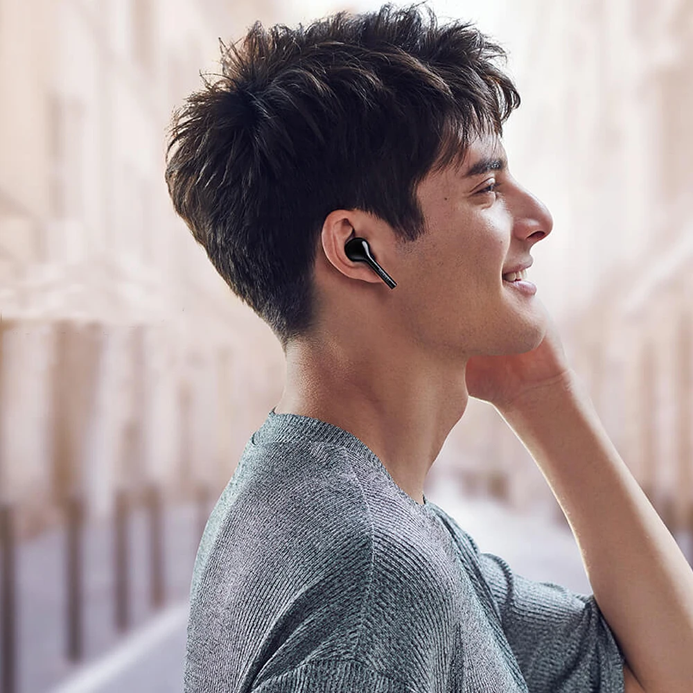 HUAWEI FreeBuds беспроводные bluetooth-наушники TWS наушники IP54 водонепроницаемые True BT гарнитура снижение шума с микрофоном Спортивная гарнитура