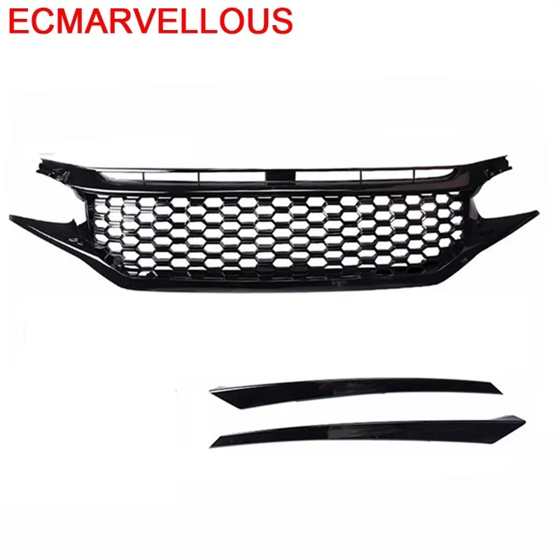 

Upgraded Car Styling Accessories Auto Modification Accessory Modified Automovil Front Net 12 13 16 17 18 FOR Honda Civic