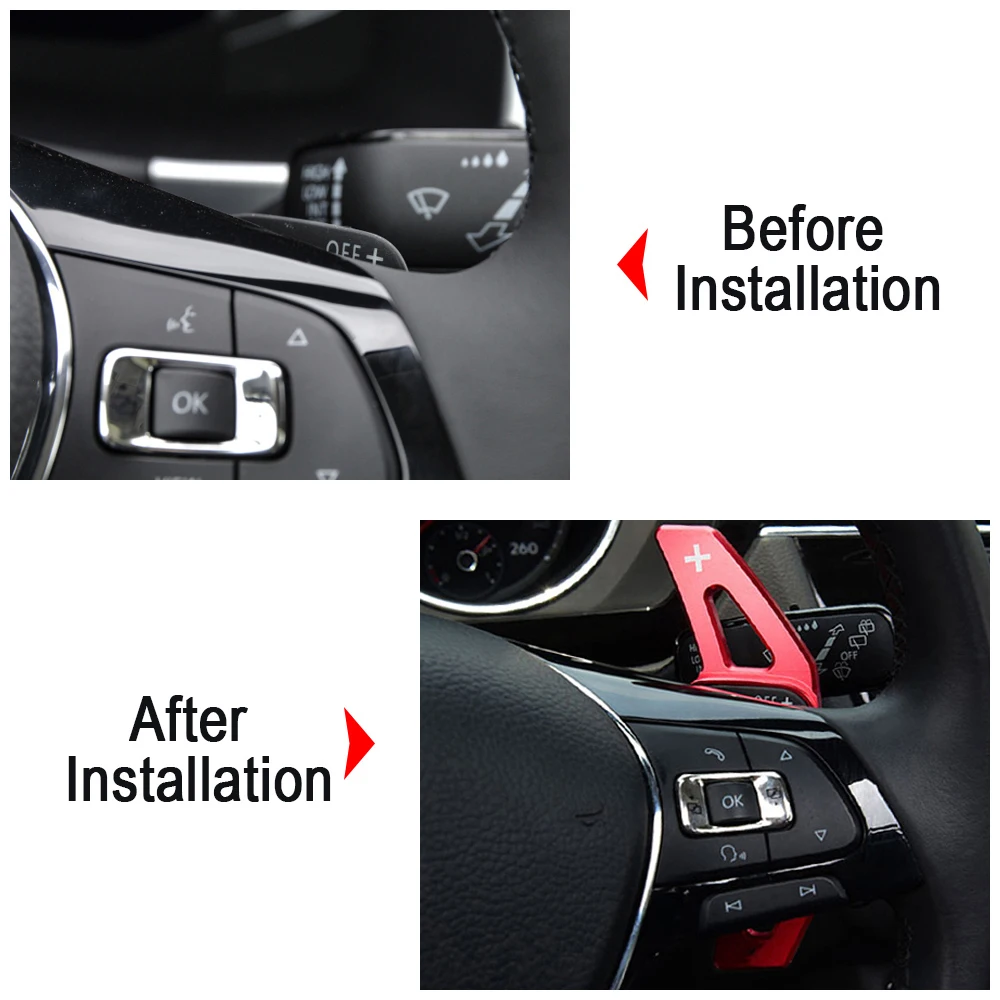 Enhanced Steering Wheel DSG Paddle Shifter Extension
