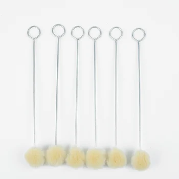 

100 Pcs Leather Craft Wool Leather Dye Dauber & Finish Applicator Kit Tools UK!