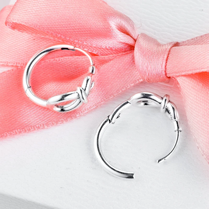 Infinity-Knot-Hoop-Earrings-for-Women-925-Sterling-Silver-Earrings-Jewelry-Crystal-Women-Earrings-Fine