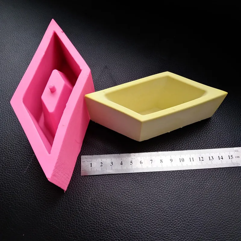 3D Керамическая глиняная бутылка ваза ремесло формы DIY кашпо из Цемента Литья Силиконовые формы бетонный цветочный горшок формы - Цвет: Светло-серый