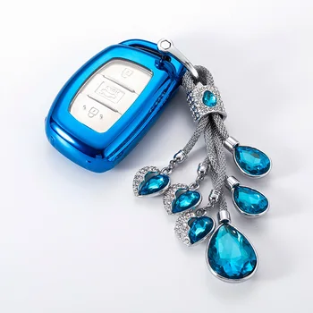 

Hot Sale New Soft TPU Car Smart Remote Key Case Full cover For Hyundai IX30 IX35 IX20 Tucson Elantra Verna Sonata Accessories