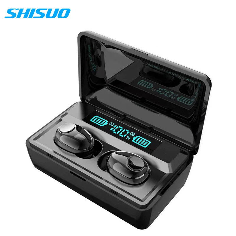 TWS наушники SHISUO с поддержкой Bluetooth 5 0 и функцией шумоподавления|Наушники