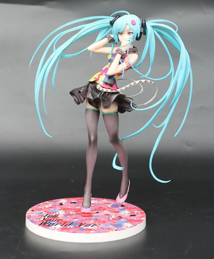 Специальное предложение! Wf2014s Хацунэ Мику рамка глубоководная девушка Мику GK гаражный набор украшение Подарочная модель